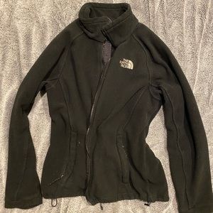 North Face fleece zip up jacket